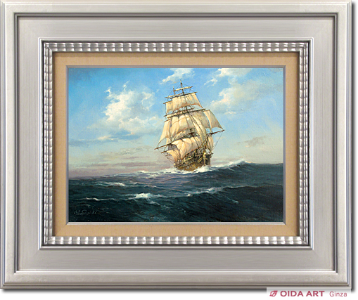 鈴木政輝 帆船 | 絵画など美術品の販売と買取 | 東京・銀座 おいだ美術